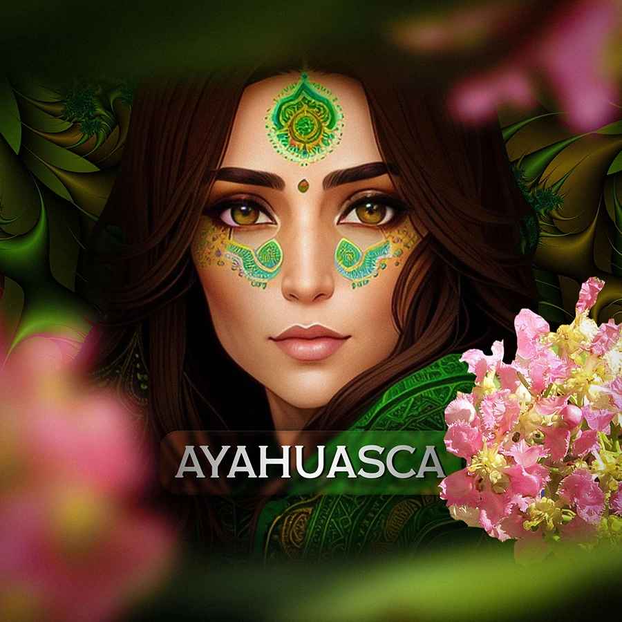 Ayahuasca, spirit - in the form of a woman.