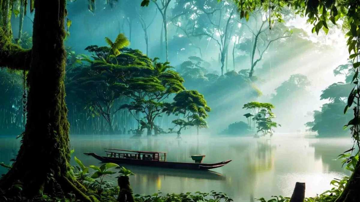Джунгли Амазонии, растения силы