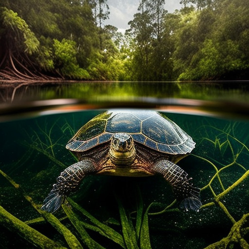 Taricaya turtle